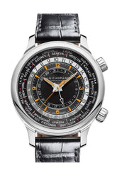 Chopard L.u.c Time Traveler One 42Mm Stainless Steel Mens Watch 168574-3001 Black / None